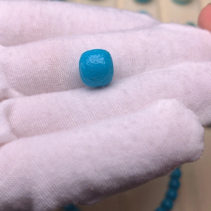 未镶嵌绿松石绿松石龙凤呈祥10