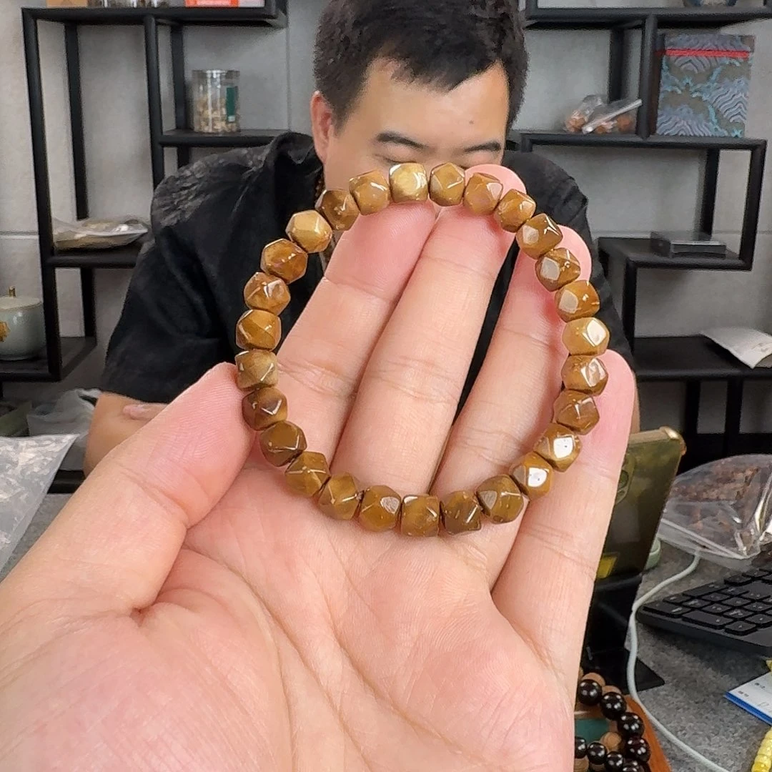 手串库克D8070库克八棱单圈对棱9左右