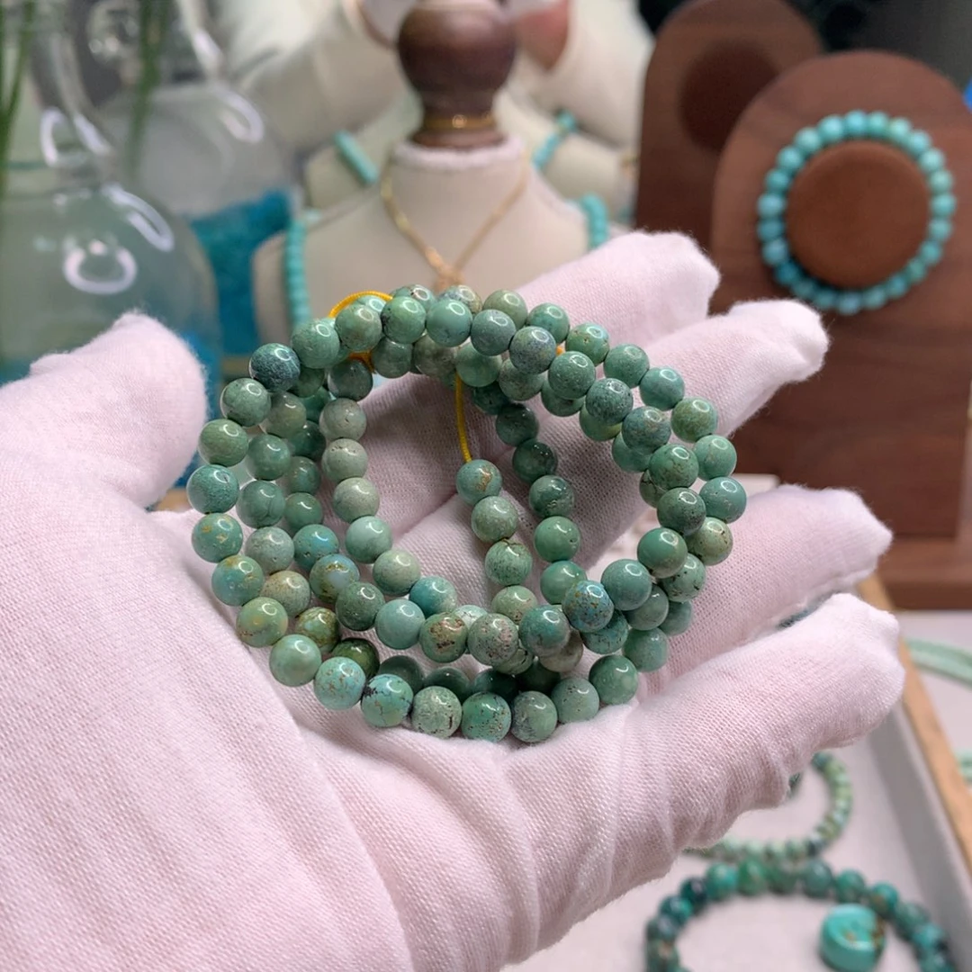 绿松石未镶嵌饰品