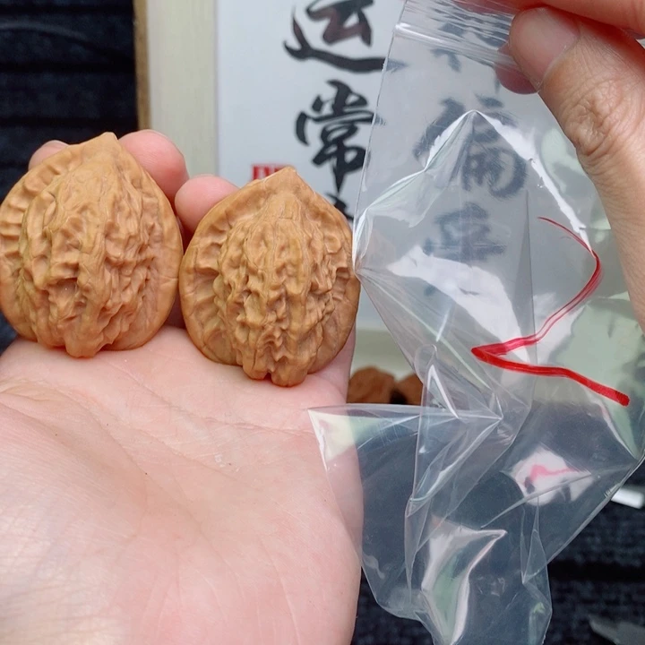 核桃把件37全品大红袍23355433