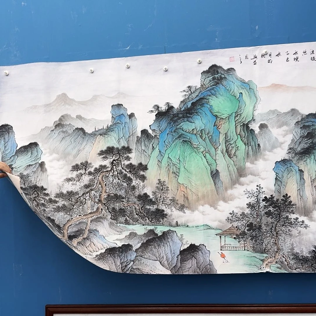 忠***林国画纯手绘作品欣赏图