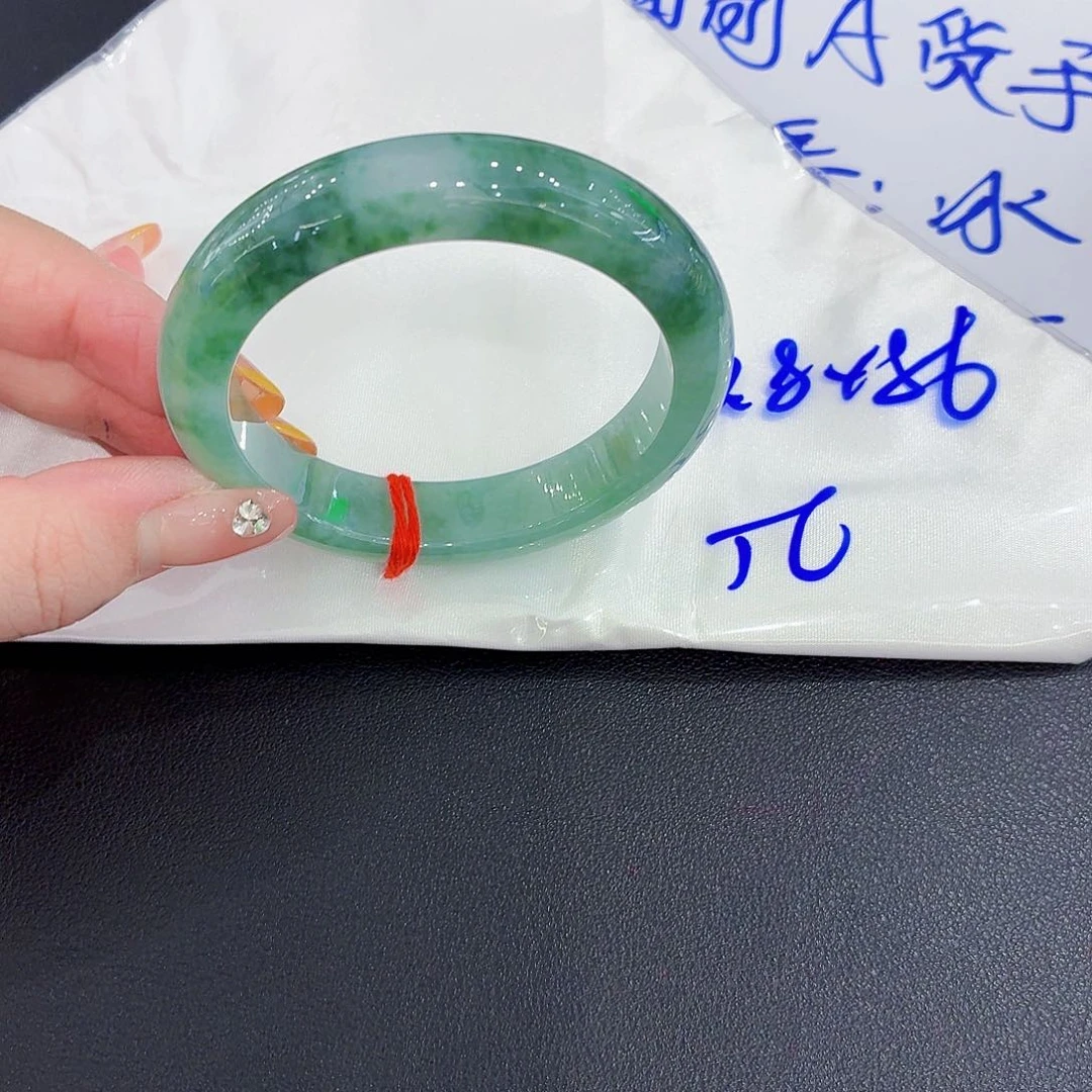 未镶嵌手镯翡翠天然缅甸翡翠手镯56