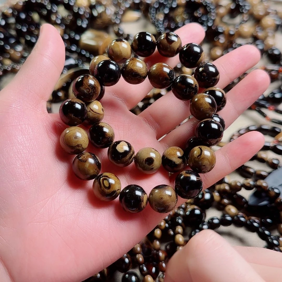 泥塑血柳1.5尺寸毕业圆珠