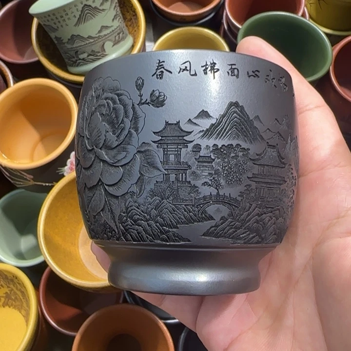 茶杯紫砂全手工制作工艺