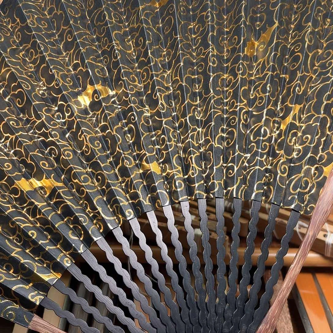 扇子芝麻粽龙鳞祥云金