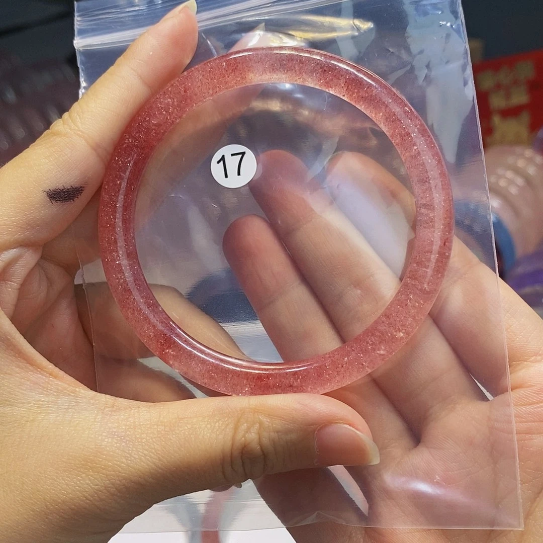 萤石未镶嵌手镯手镯60不退不换