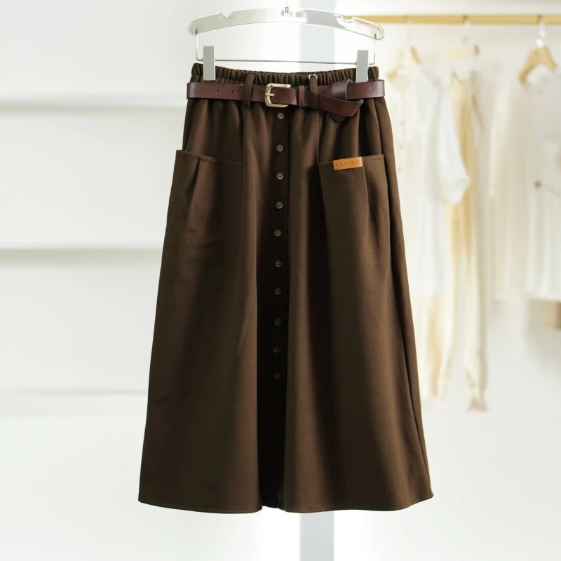 一路童行 谷系列  A311-5  女装 撤柜时尚半身裙 214XBQ101