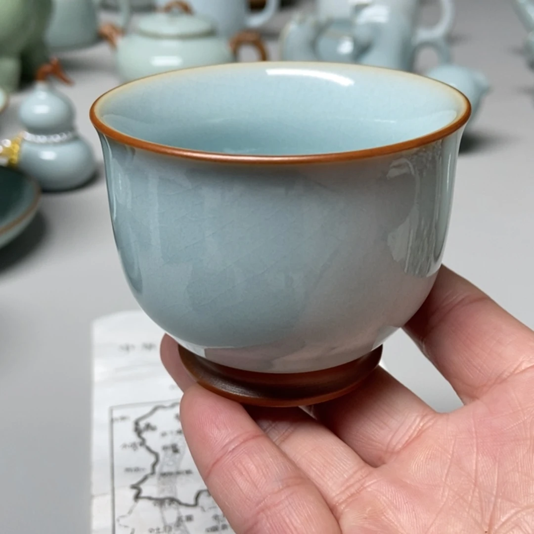 微瑕提梁杯无礼盒