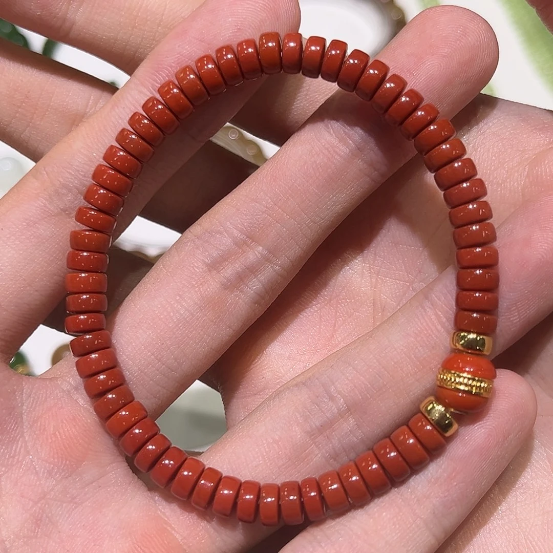 南红玛瑙未镶嵌手串