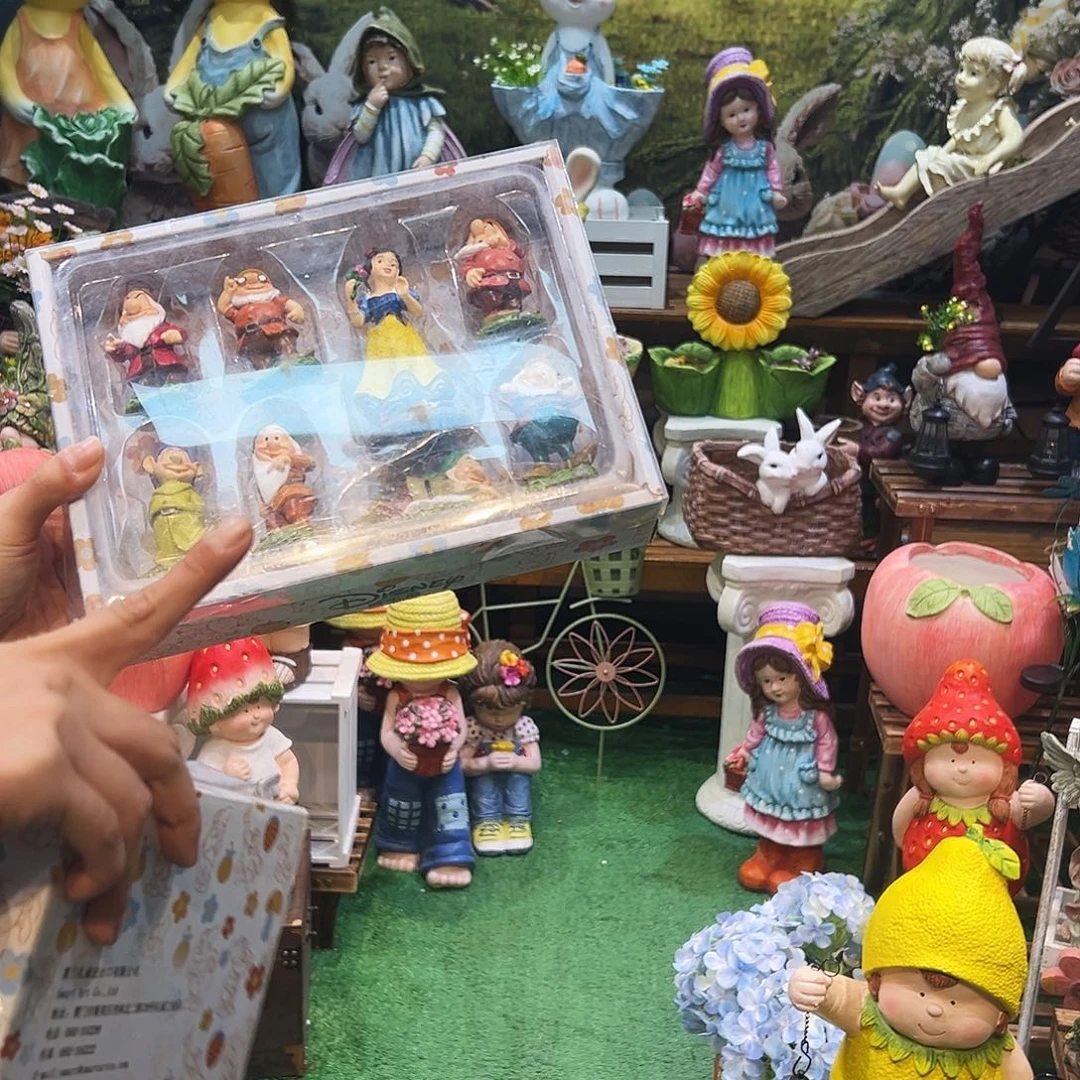 花园摆件红红火火