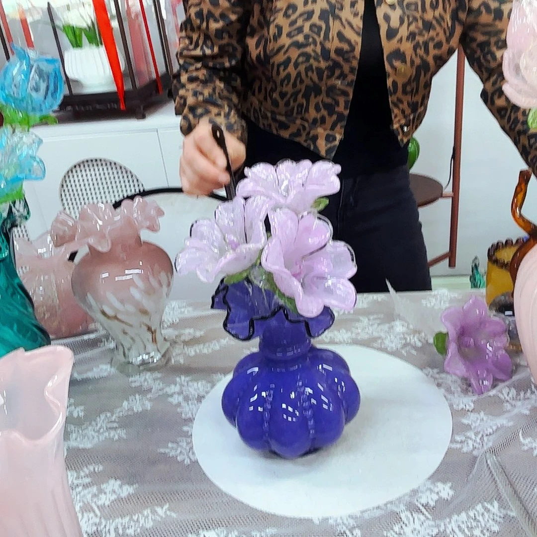 琉璃花瓶花器艺术品