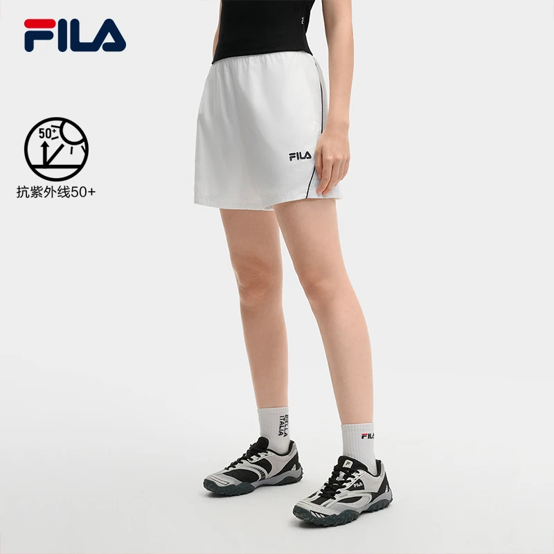 【宽松透气显腿长】FILA/斐乐女装夏季新款休闲运动短裤F11W529804F