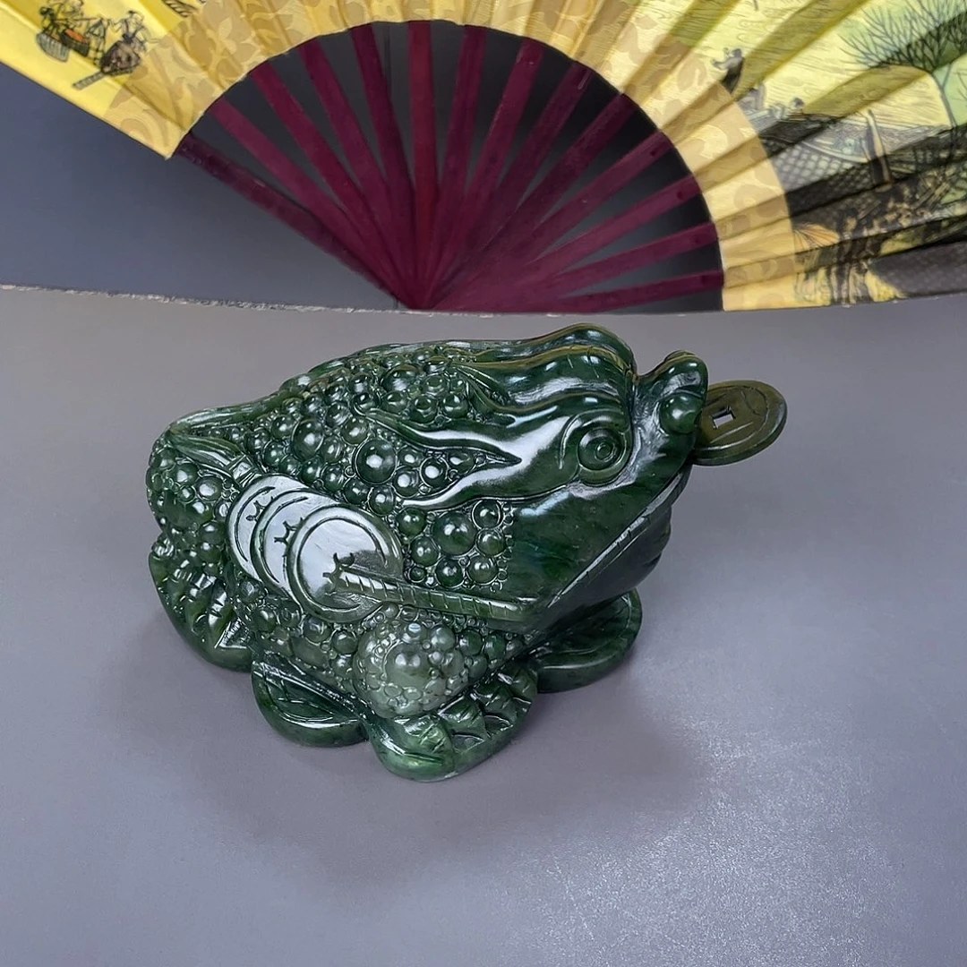 和田玉未镶嵌摆件