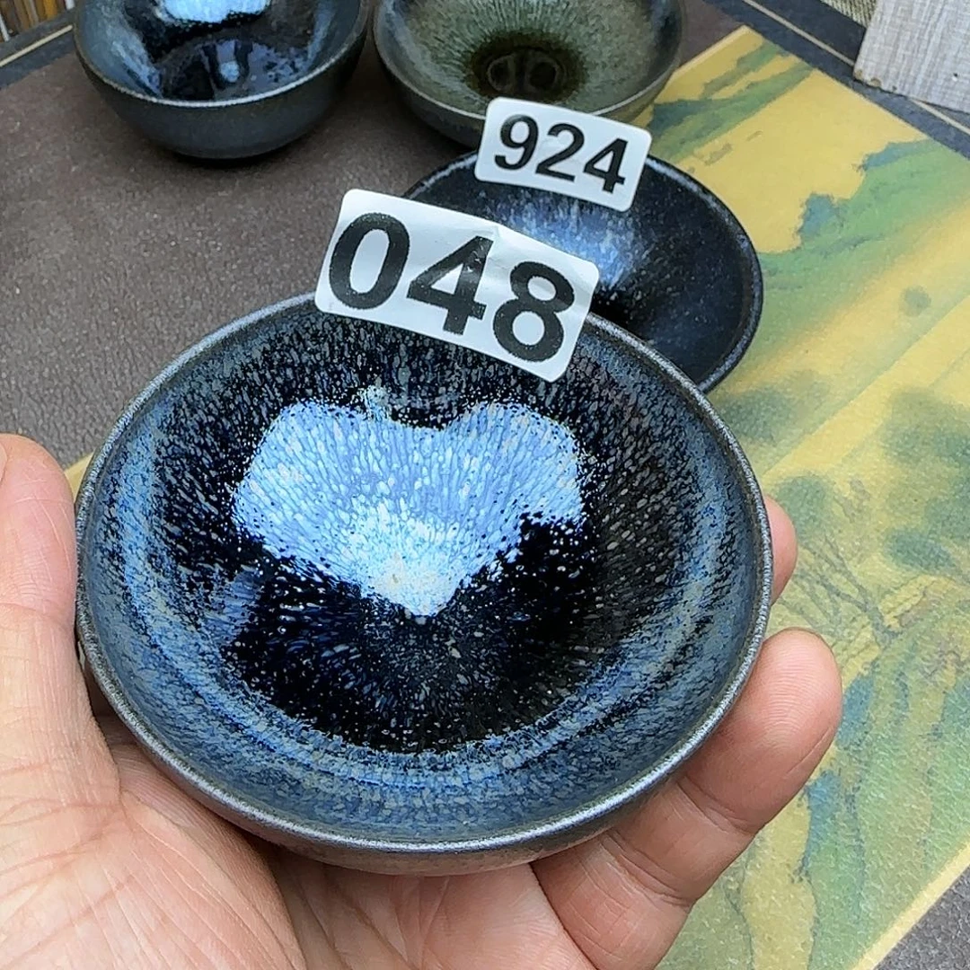 茶盏建阳建盏龙窑柴烧主人杯