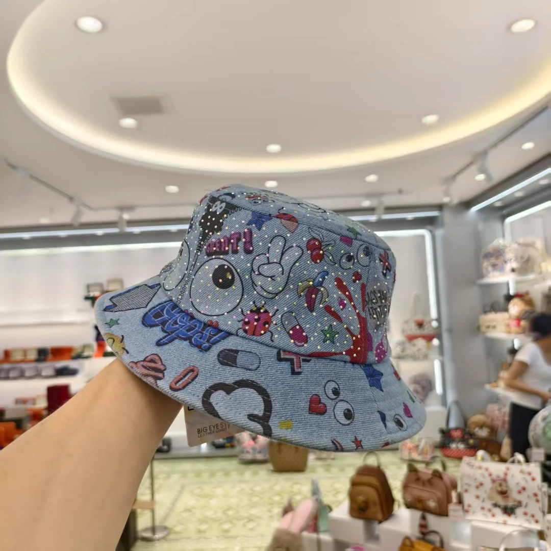 小田设计师  大眼睛 帽子可爱防晒