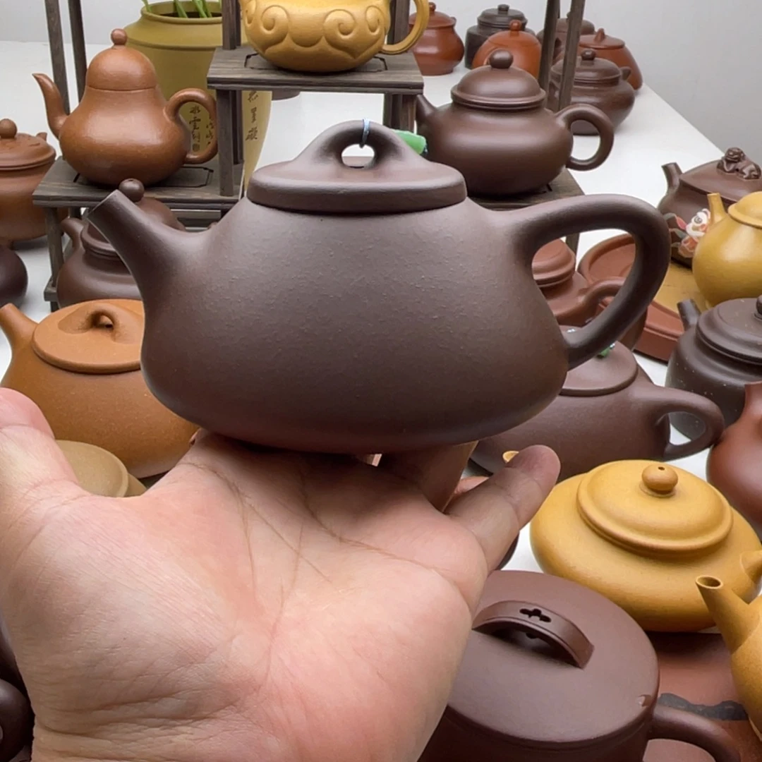 茶壶紫砂宜兴紫砂微瑕微瑕250cc