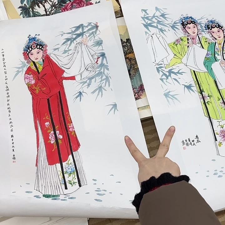 国画l***间花鸟等多种鸟类和鸟类为