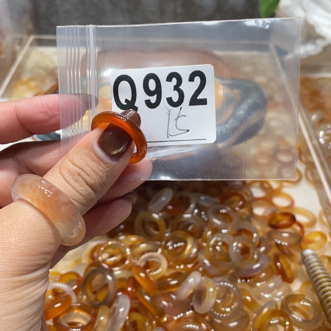 玛瑙/玉髓未镶嵌戒指932