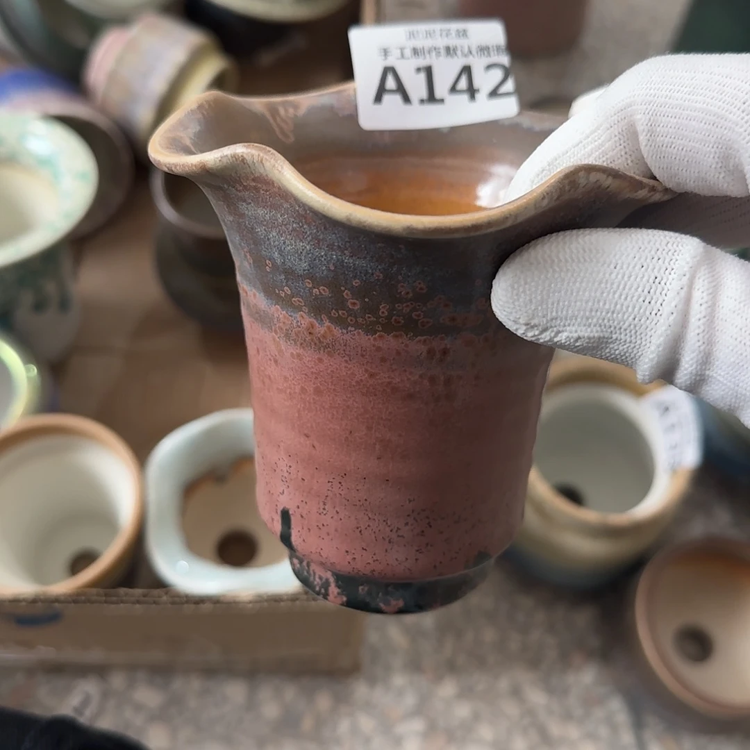 瓷片景德镇手工花盆默认微瑕