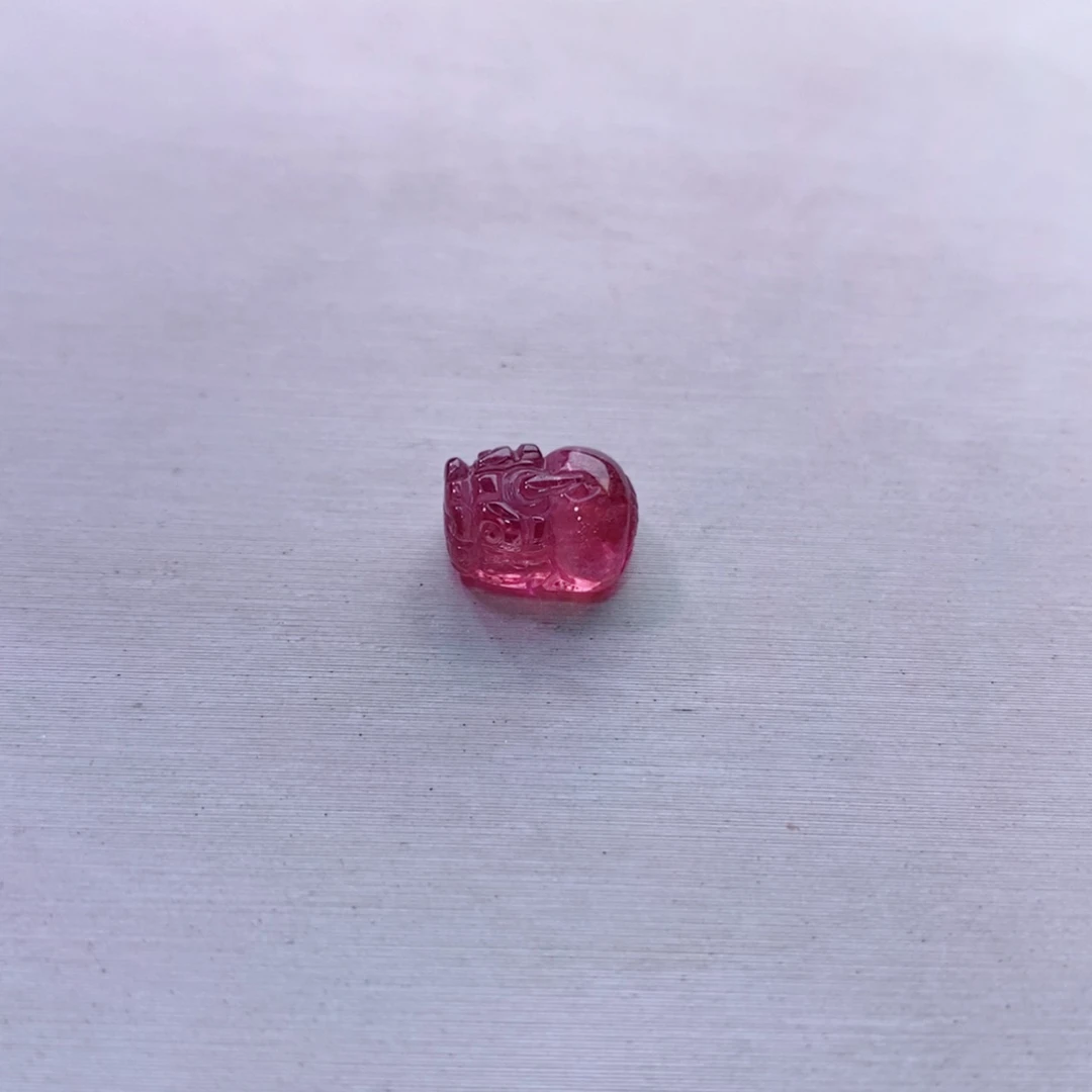 貔貅未镶嵌碧玺碧玺A貔貅