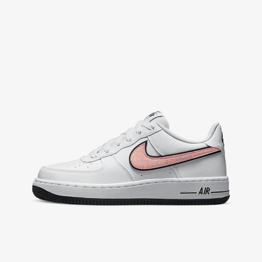 Nike/耐克正品Air Force 1女子GS空军一号板鞋DZ6307-100