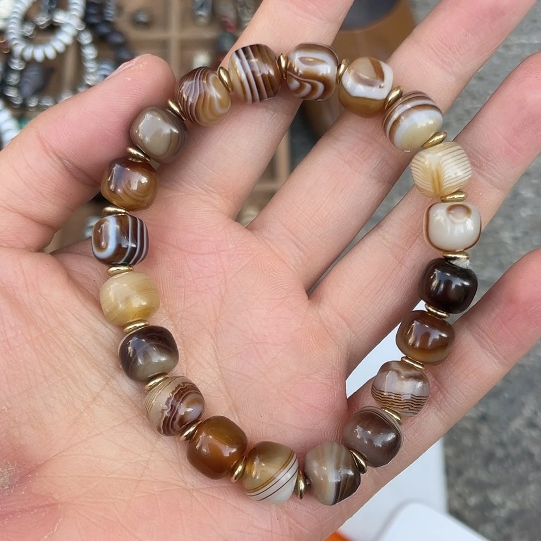 拉萨锁骨链保真碧玺（处理）