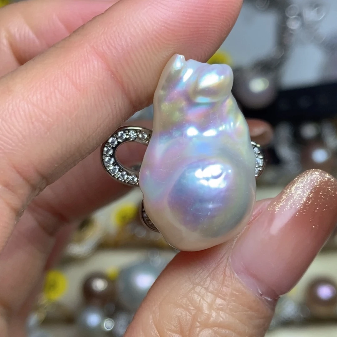 淡水珍珠珠宝奇石未镶嵌