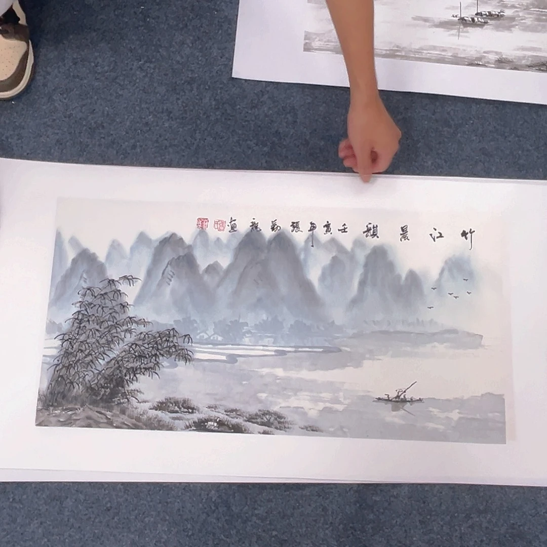 国画宣纸国画纯手绘作品