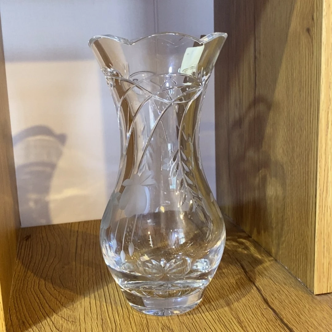 瓷片水晶花器花器