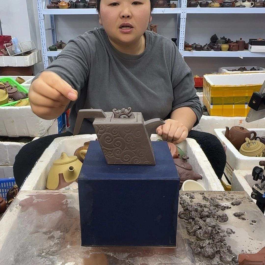 茶壶紫砂宜兴紫砂瑕疵处理