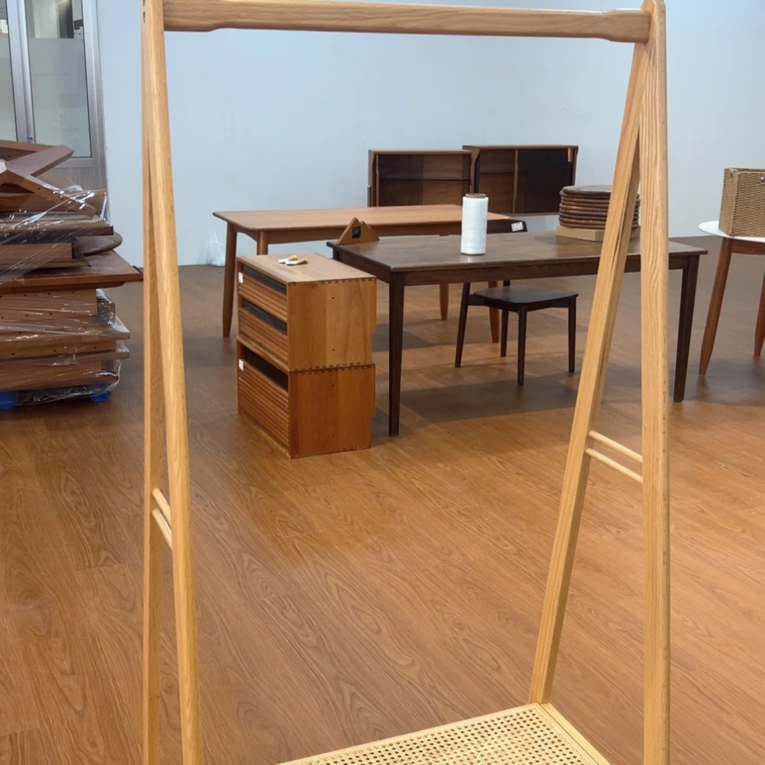 其它金属红橡木60衣帽架