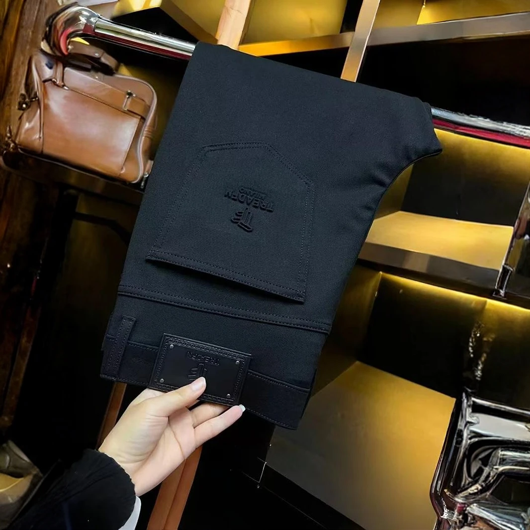 GUNEBOLURWA男士秋冬季新品休闲裤时尚潮流百搭高级感商务舒适