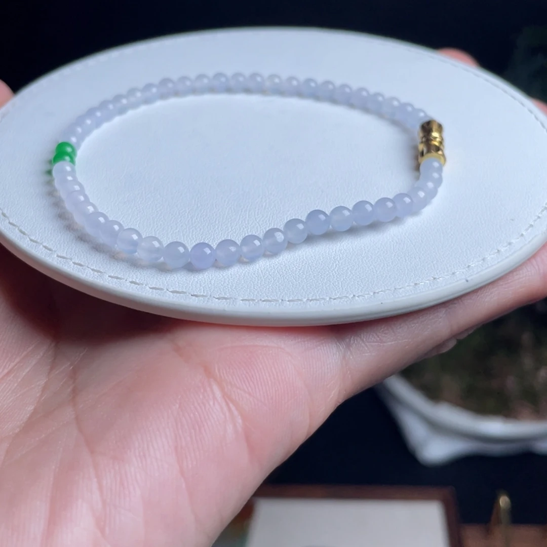 翡翠未镶嵌戒指上车