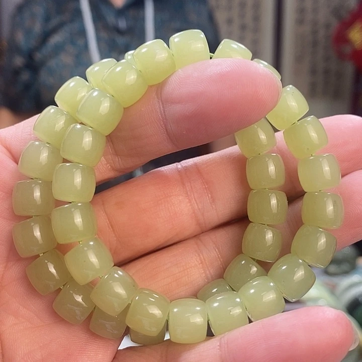 未镶嵌蛇纹石玉手串