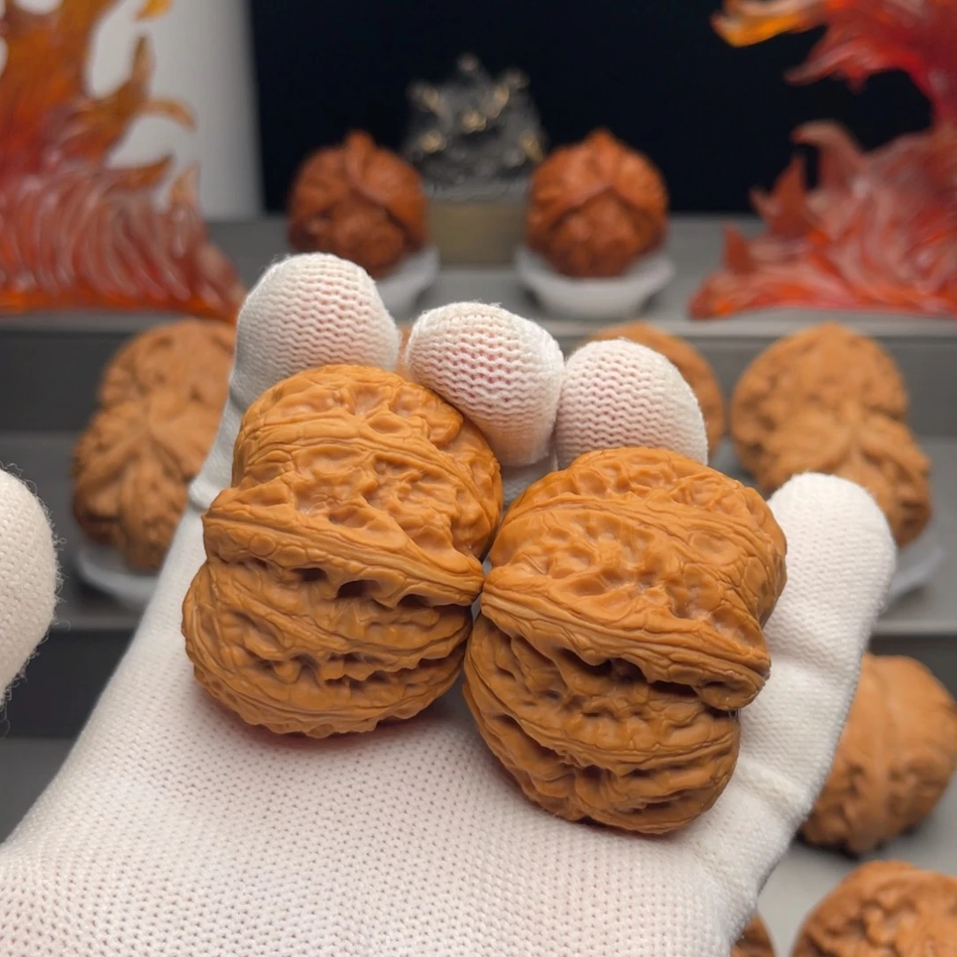 火****把件文玩核桃元宝