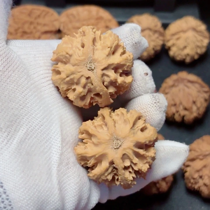 文玩核桃把件山*人秦岭灯笼13