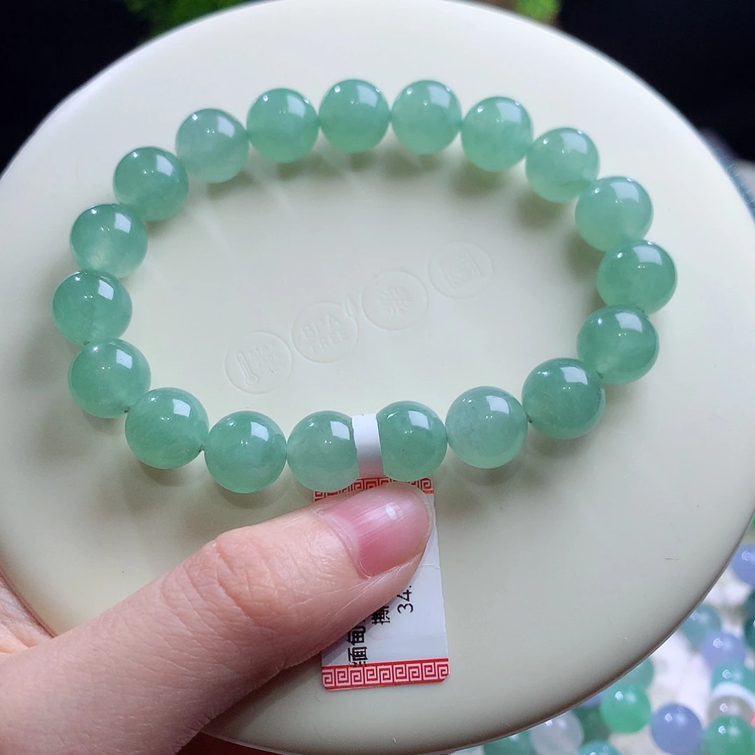 翡翠未镶嵌手串卡10