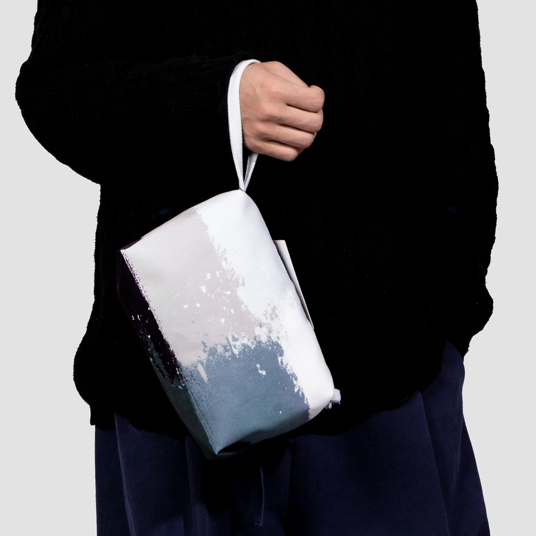 无则艺【大方包】这家的布包很艺术I原创黑白灰大方包手提包休闲