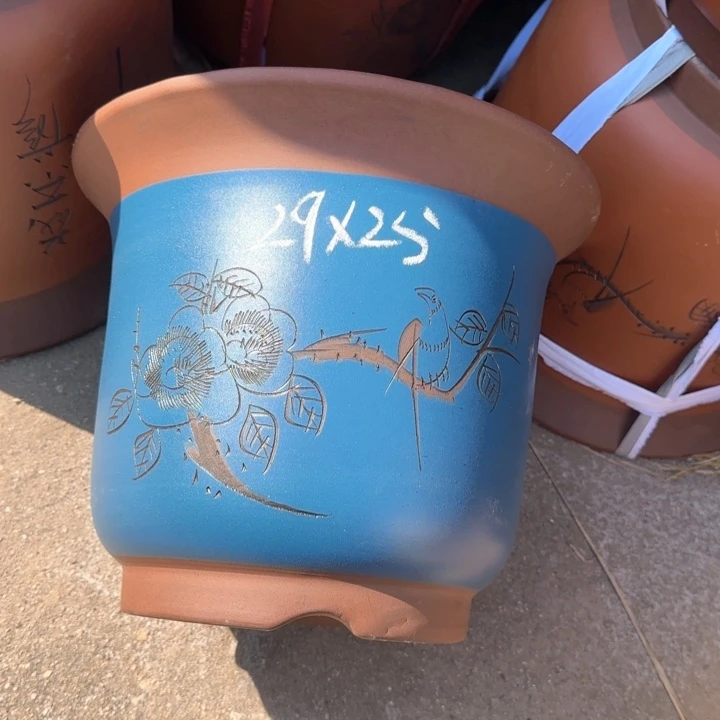 紫砂花盆特价清仓