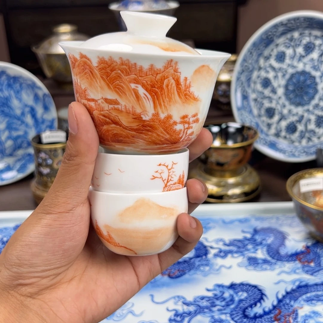 瓷片大*景德镇手工手绘陶瓷