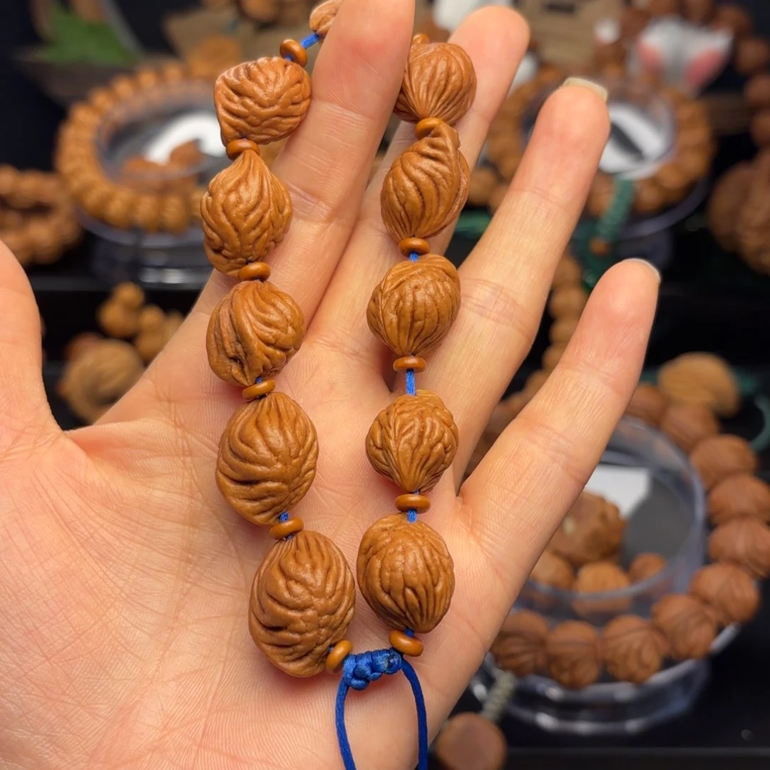 桃核吊坠荣*野生开口笑1.5