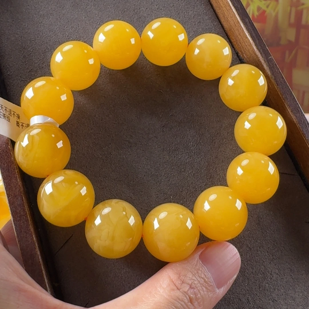 蜜蜡未镶嵌毛衣链