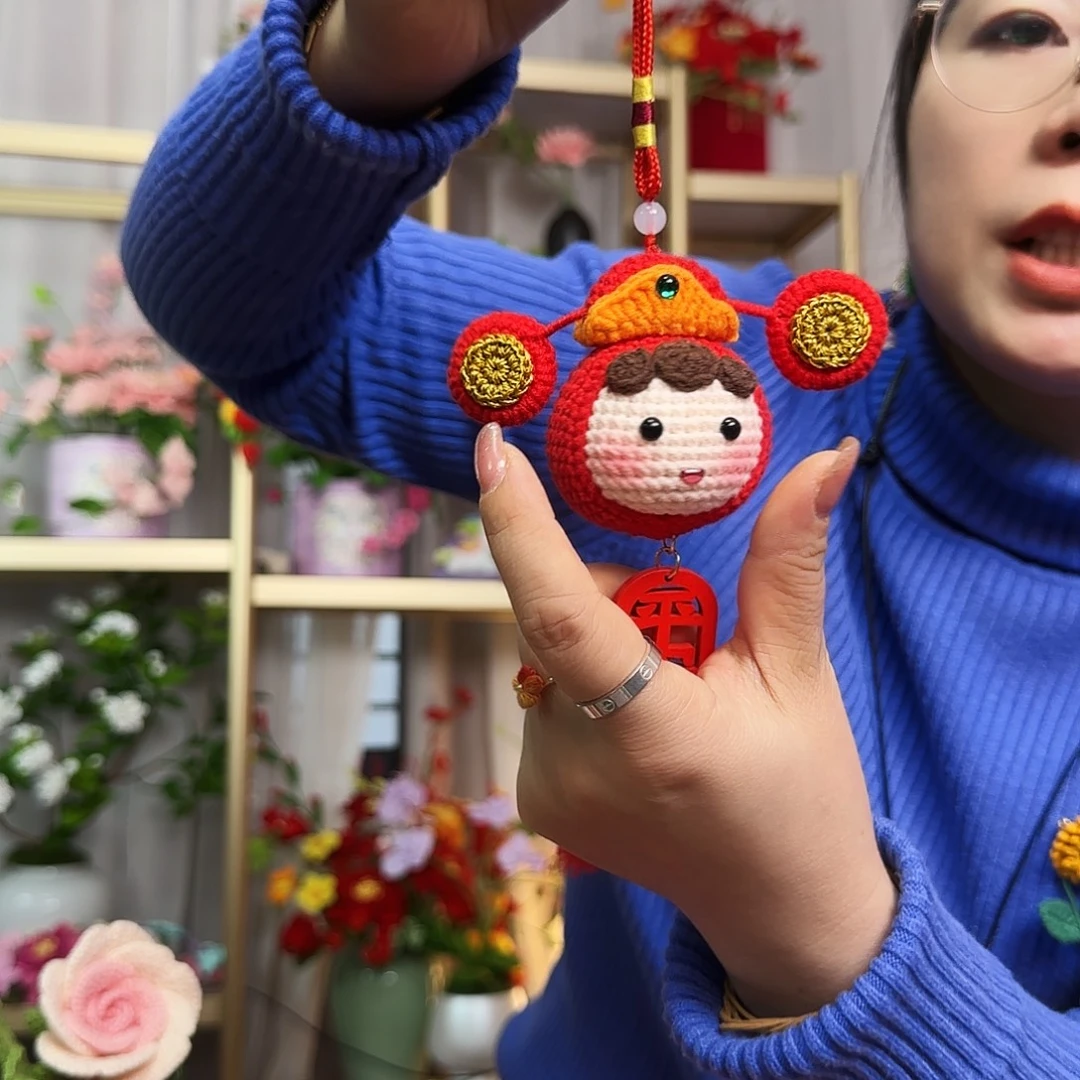 手工钩织设计挂件