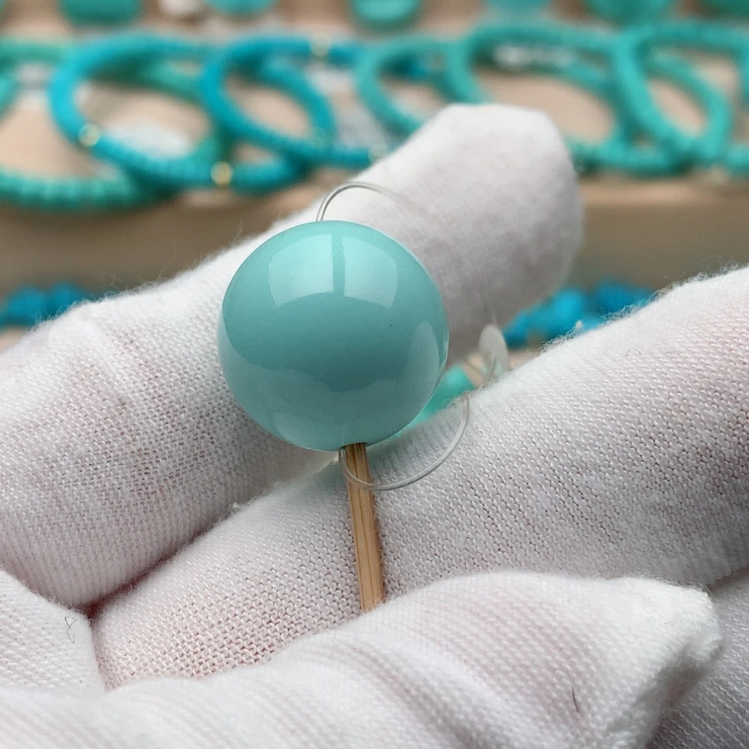 绿松石未镶嵌珠宝奇石17mm