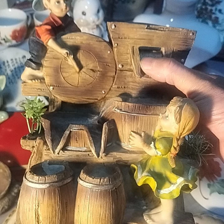 流水摆件怀旧复古