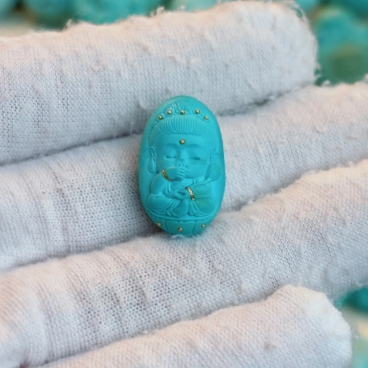 未镶嵌绿松石配饰