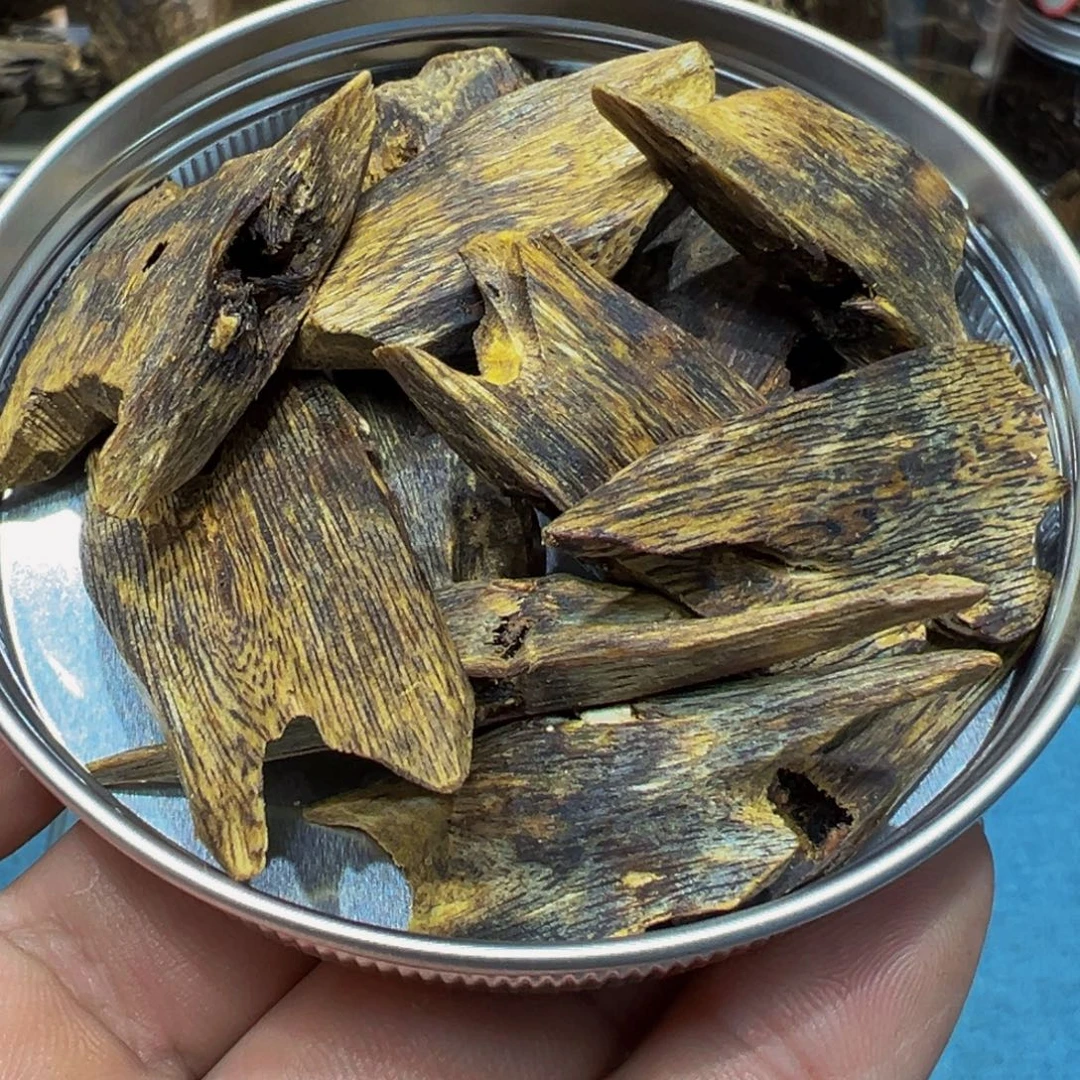 沉香沉香碎屑陆河块料30克