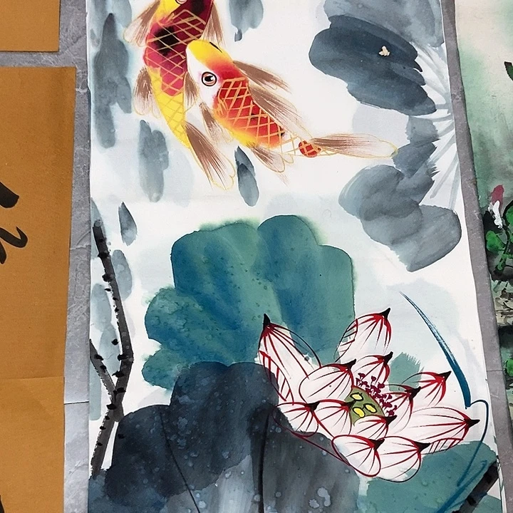 小周画廊的直播间