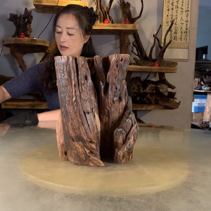 Q***G天然的云南紫柚木会黄水