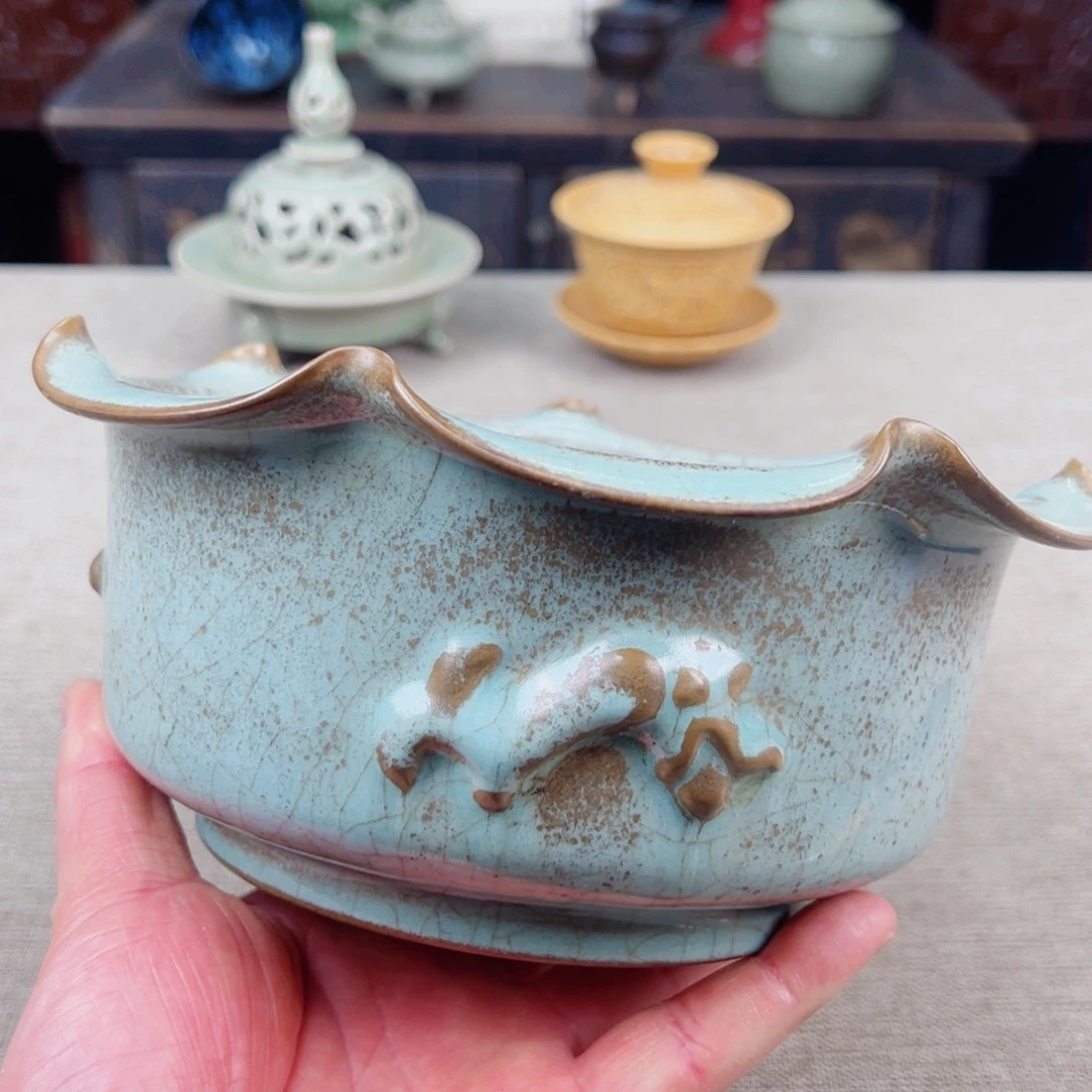 瓷片正能量陶瓷艺术品